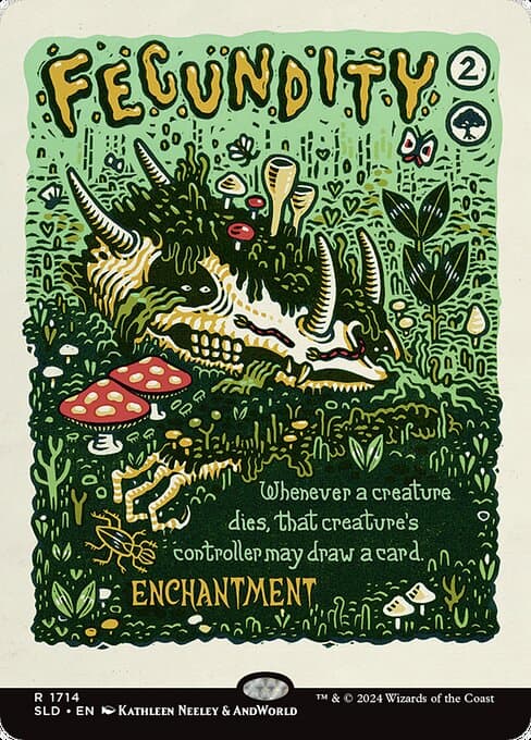 Fecundity from Secret Lair Drop (Rare)