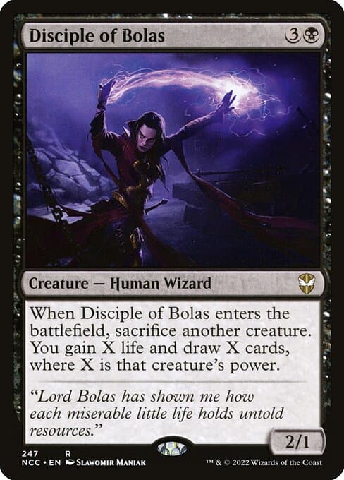 Disciple of Bolas from New Capenna Commander (Rare)