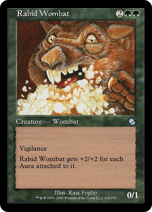 Rabid Wombat from Masters Edition (Uncommon)