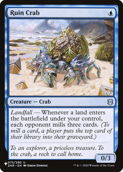 Ruin Crab from The List (Uncommon)