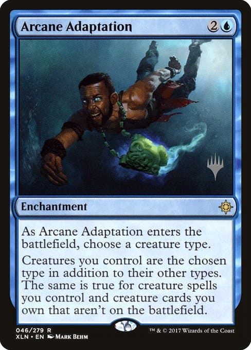 Arcane Adaptation from Ixalan Promos (Rare)