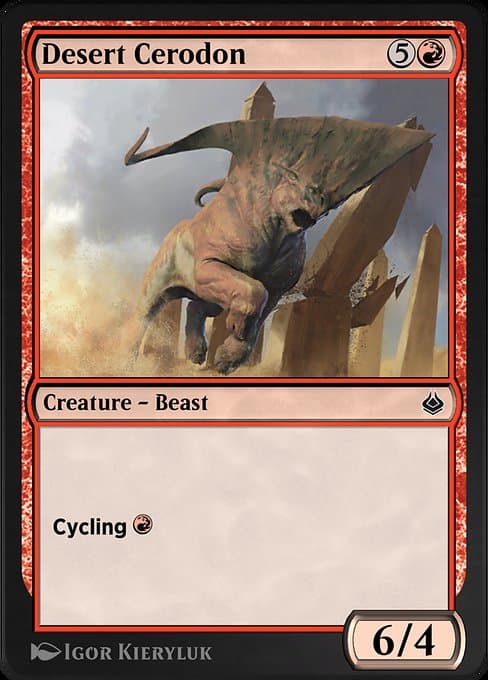 Desert Cerodon from Amonkhet Remastered (Common)