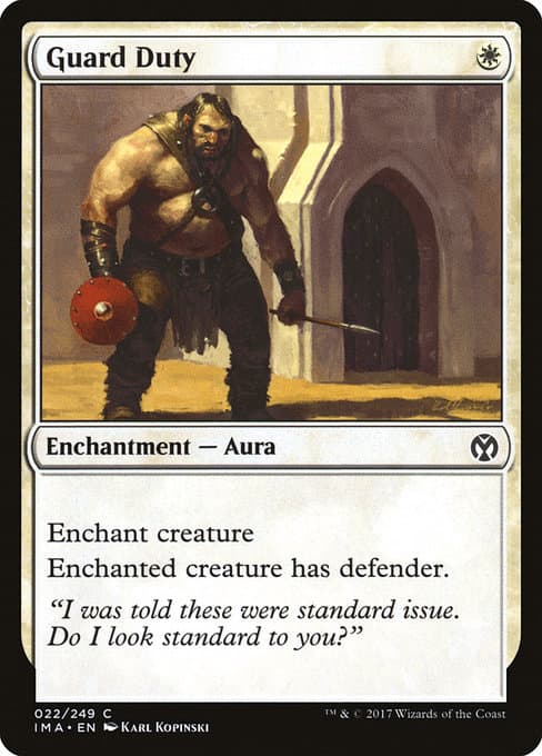 Guard Duty from Iconic Masters (Common)