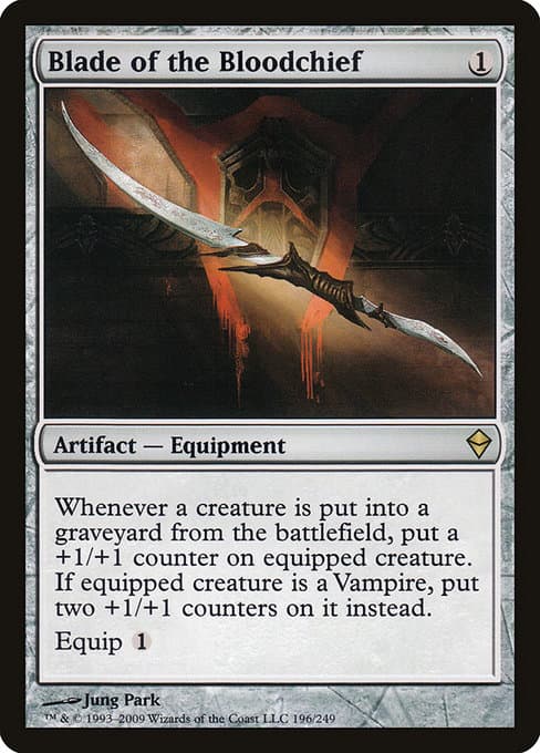 Blade of the Bloodchief from Zendikar (Rare)