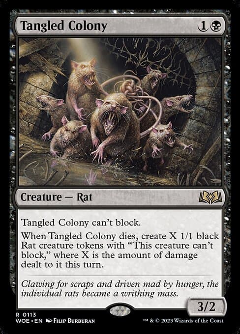 Tangled Colony from Wilds of Eldraine (Rare)