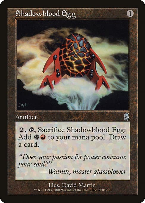 Shadowblood Egg from Odyssey (Uncommon)