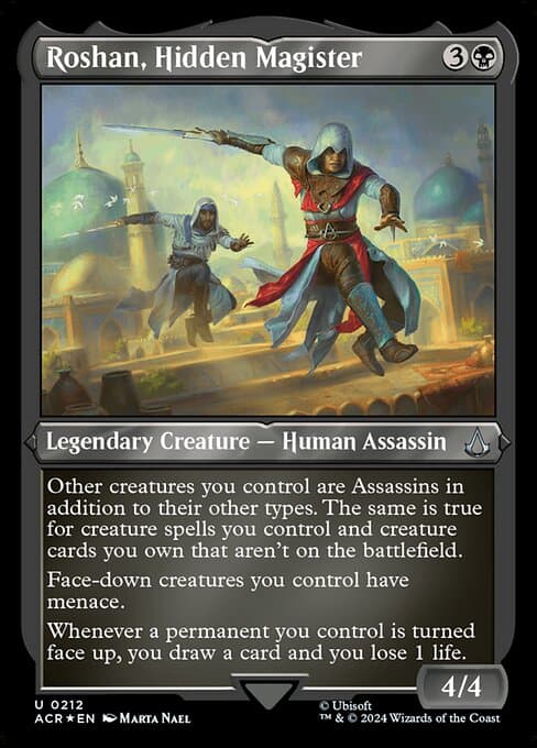 Roshan, Hidden Magister from Assassin's Creed (Uncommon)