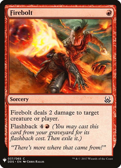 Firebolt from The List (Common)