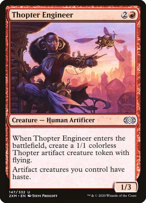 Thopter Engineer from Double Masters (Uncommon)