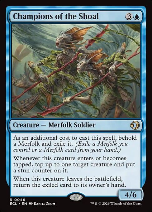 Champions of the Shoal from Lorwyn Eclipsed (Rare)