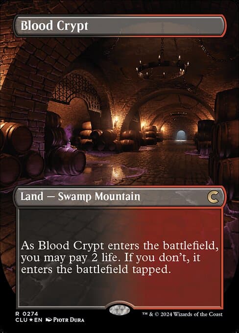 Blood Crypt from Ravnica: Clue Edition (Rare)