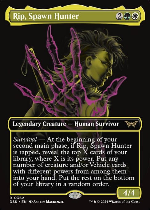 Rip, Spawn Hunter from Duskmourn: House of Horror (Rare)
