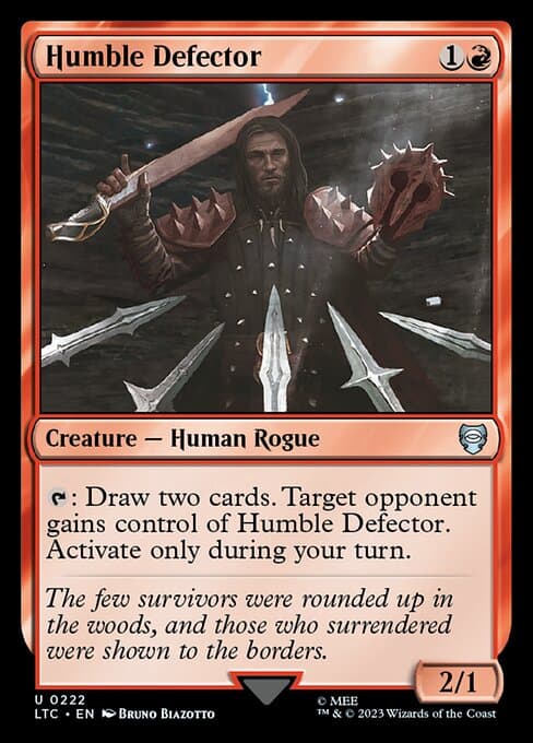 Humble Defector from Tales of Middle-earth Commander (Uncommon)