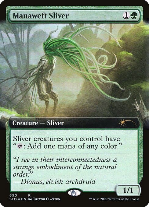 Manaweft Sliver from Secret Lair Drop (Rare)