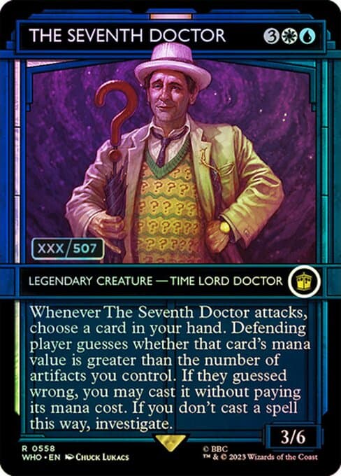 The Seventh Doctor from Doctor Who (Rare)