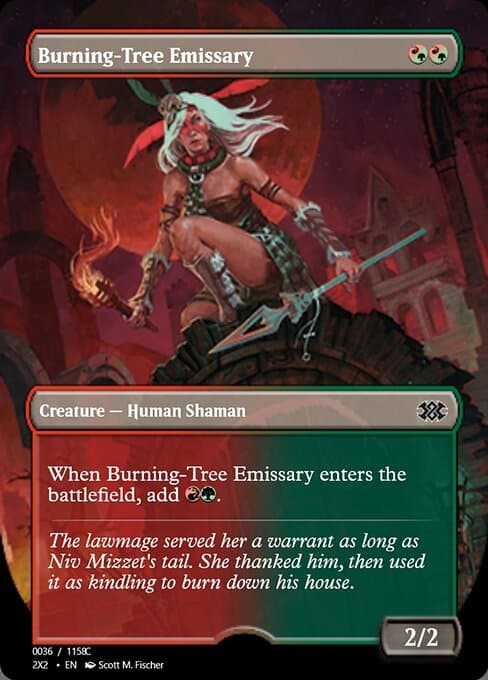 Burning-Tree Emissary from Magic Online Promos (Common)