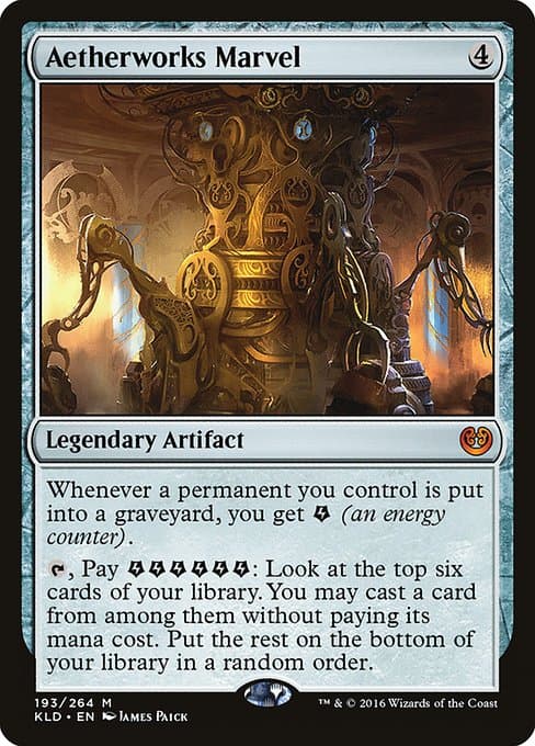 Aetherworks Marvel from Kaladesh (Mythic)