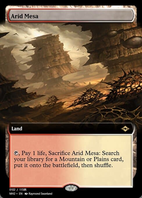 Arid Mesa from Magic Online Promos (Rare)