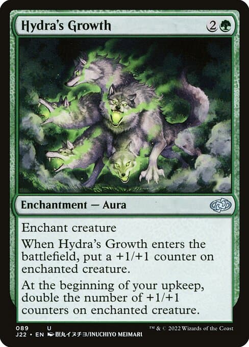 Hydra's Growth from Jumpstart 2022 (Uncommon)