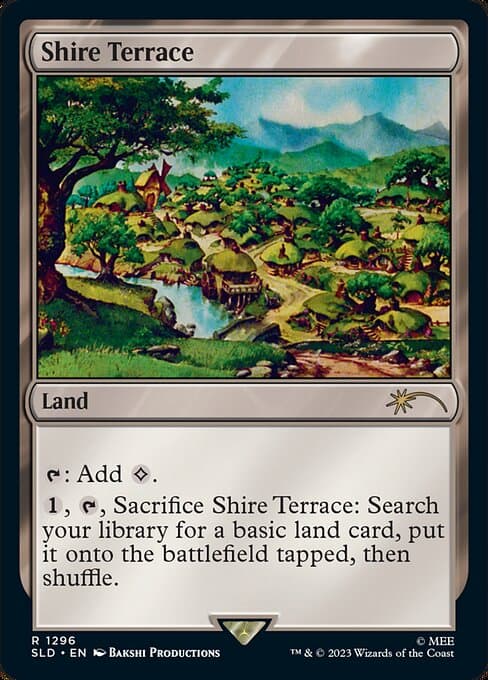 Shire Terrace from Secret Lair Drop (Rare)