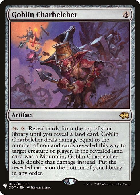Goblin Charbelcher from The List (Rare)