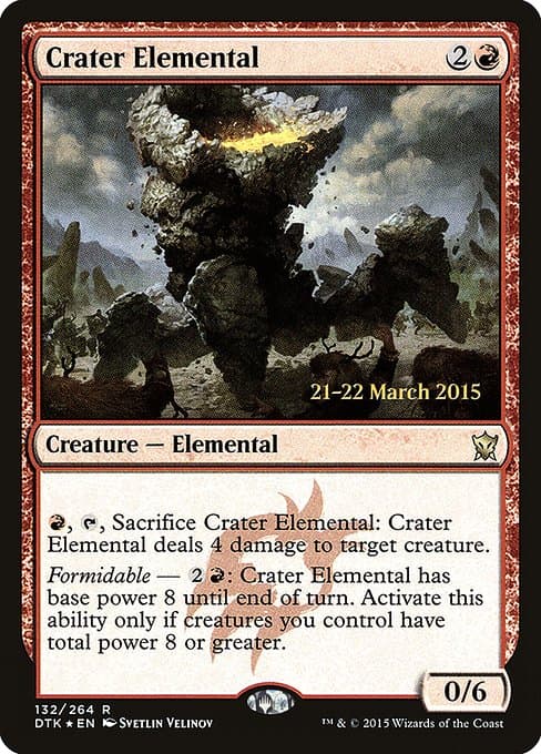 Crater Elemental (Rare)