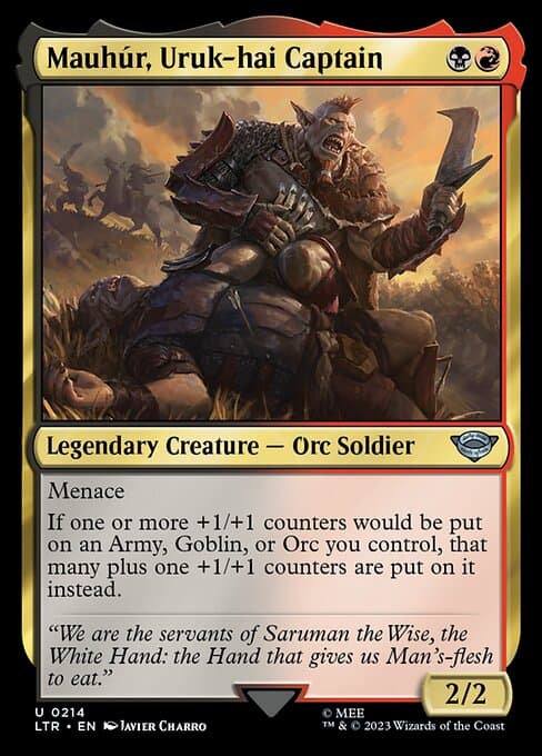 Mauhúr, Uruk-hai Captain (Uncommon)