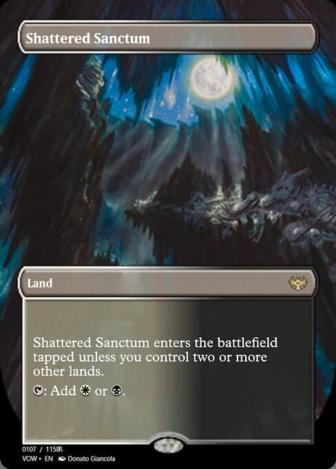 Shattered Sanctum from Magic Online Promos (Rare)