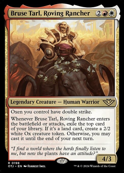 Bruse Tarl, Roving Rancher (Rare)