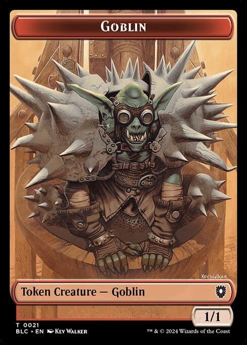 Goblin from Bloomburrow Commander Tokens (Common)