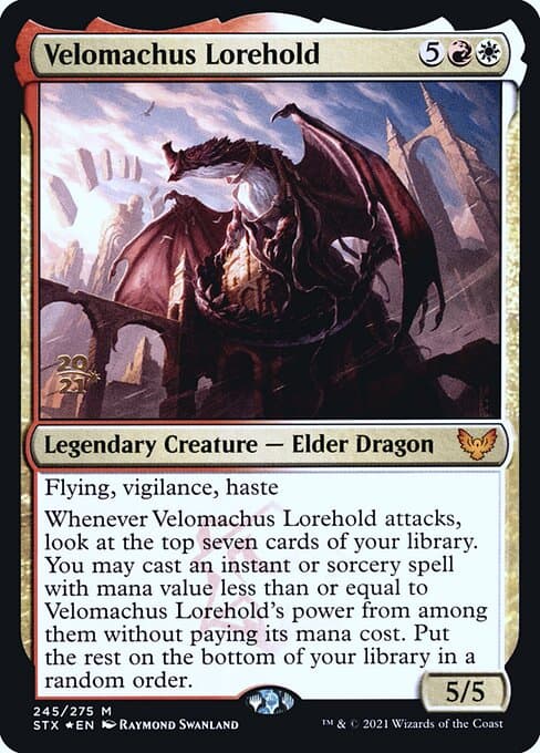 Velomachus Lorehold from Strixhaven: School of Mages Promos (Mythic)