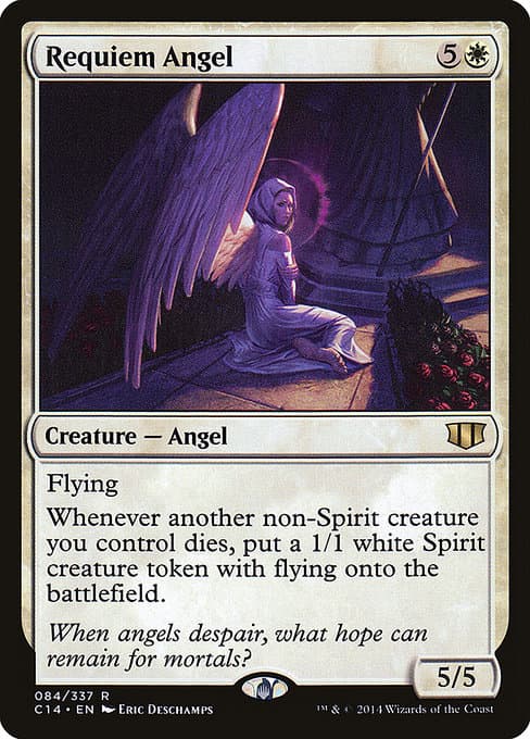 Requiem Angel from Commander 2014 (Rare)