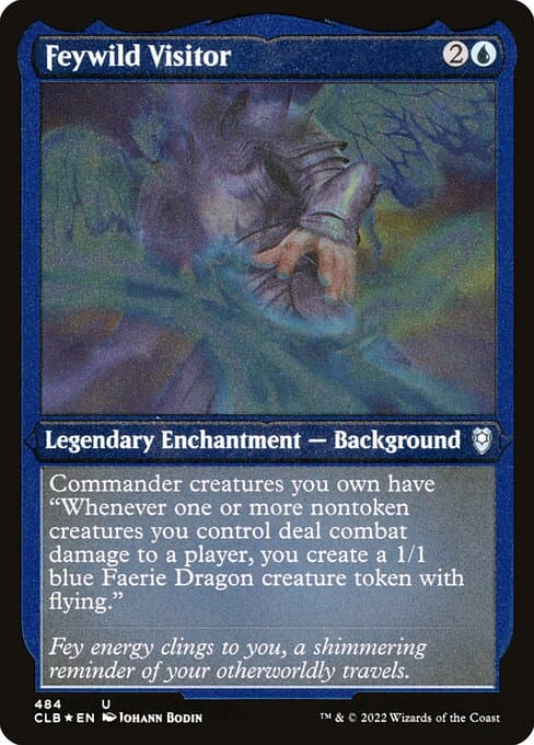 Feywild Visitor from Commander Legends: Battle for Baldur's Gate (Uncommon)