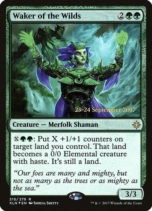 Waker of the Wilds from Ixalan Promos (Rare)