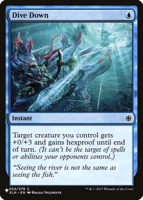 Dive Down from The List (Common)