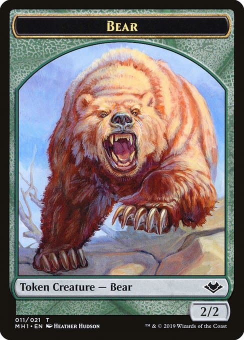 Bear from Modern Horizons Tokens (Common)