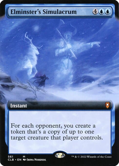 Elminster's Simulacrum from Commander Legends: Battle for Baldur's Gate (Mythic)