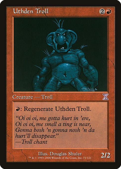 Uthden Troll from Time Spiral Timeshifted (Special)