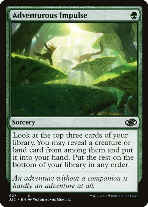 Adventurous Impulse from Jumpstart 2022 (Common)