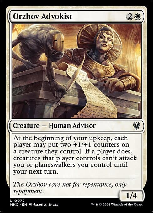 Orzhov Advokist (Uncommon)