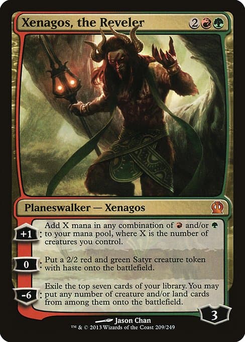 Xenagos, the Reveler from Theros (Mythic)
