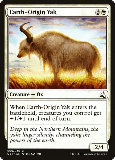 Earth-Origin Yak (Common)