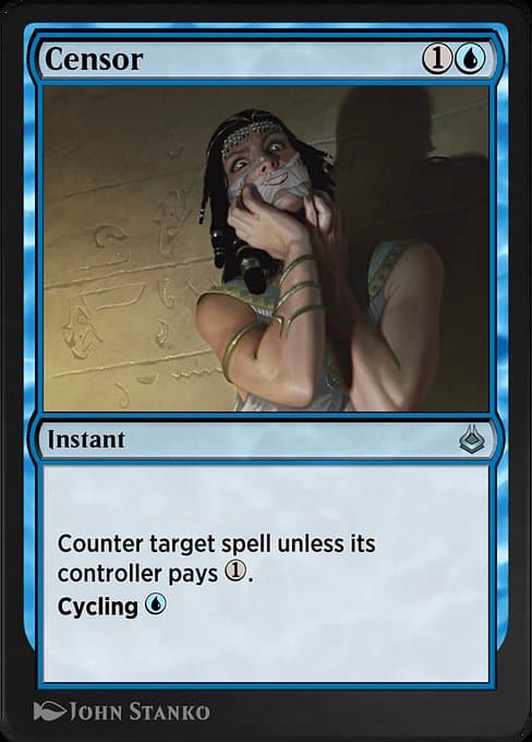 Censor from Amonkhet Remastered (Uncommon)