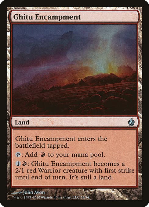 Ghitu Encampment (Uncommon)