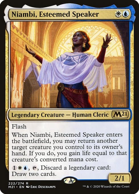 Niambi, Esteemed Speaker (Rare)