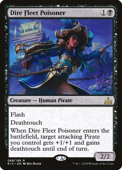 Dire Fleet Poisoner from Rivals of Ixalan (Rare)