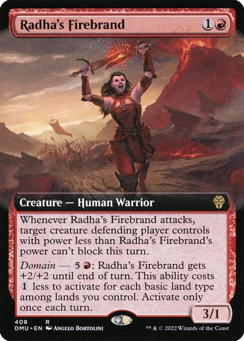 Radha's Firebrand from Dominaria United (Rare)