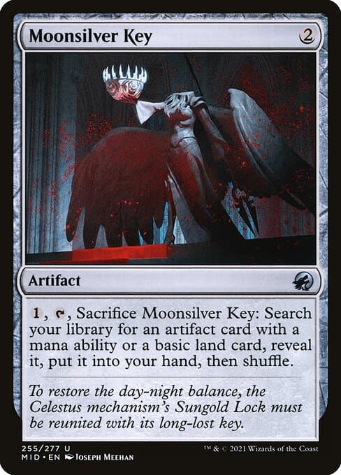 Moonsilver Key from Innistrad: Midnight Hunt (Uncommon)