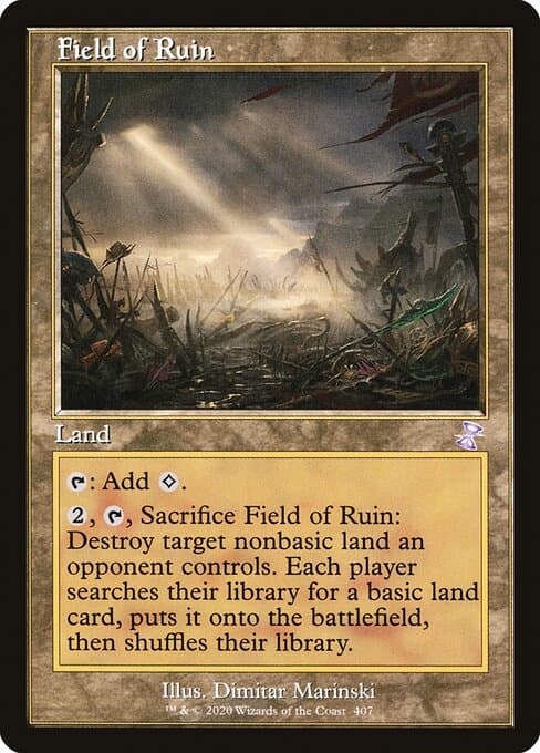 Field of Ruin from Time Spiral Remastered (Special)