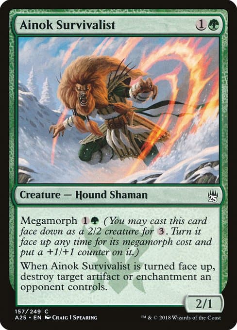 Ainok Survivalist from Masters 25 (Common)